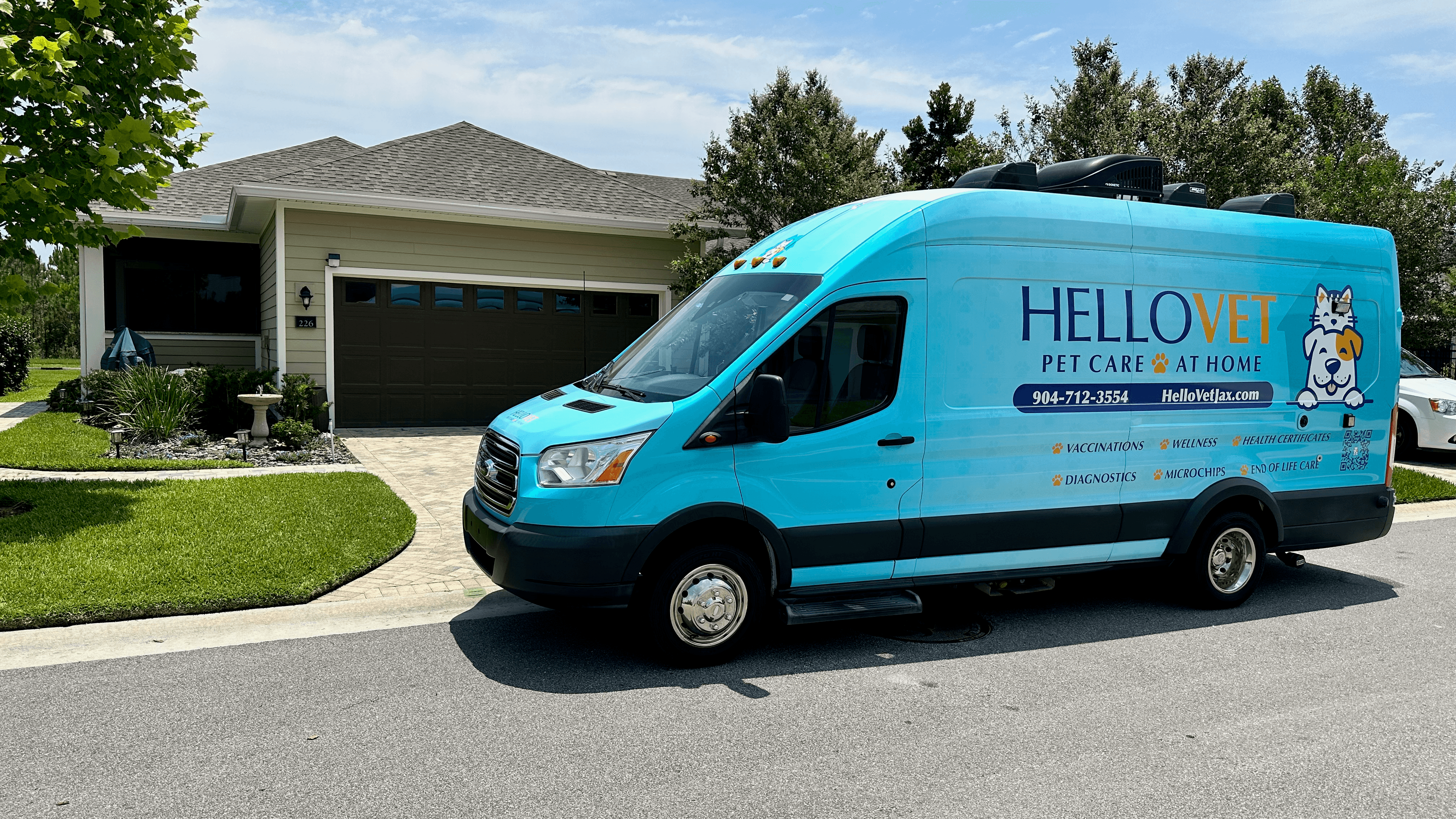 HelloVet Mobile Veterinary Van